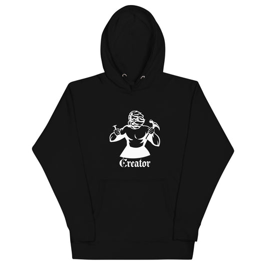 Hoodie ,,Heimwerker''- Weißdruck