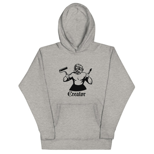 Hoodie ,,Maler''- Schwarzdruck