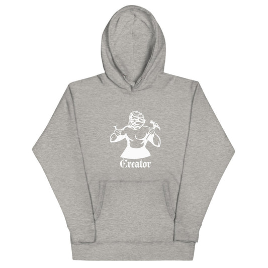 Hoodie ,,Heimwerker''- Weißdruck