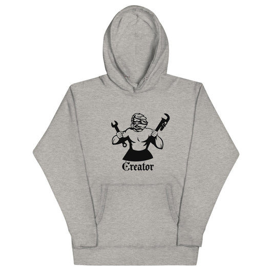 Hoodie ,,Klempner''- Schwarzdruck