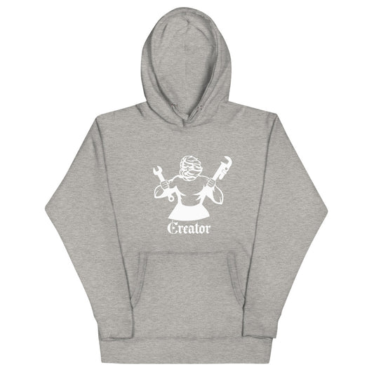 Hoodie ,,Klempner''- Weißdruck