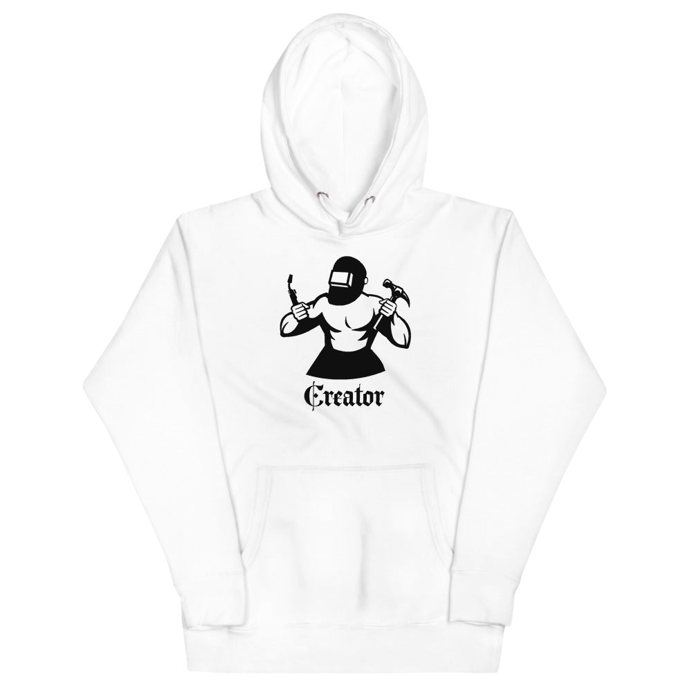 Hoodie ,,Schweißer'' Schwarzdruck