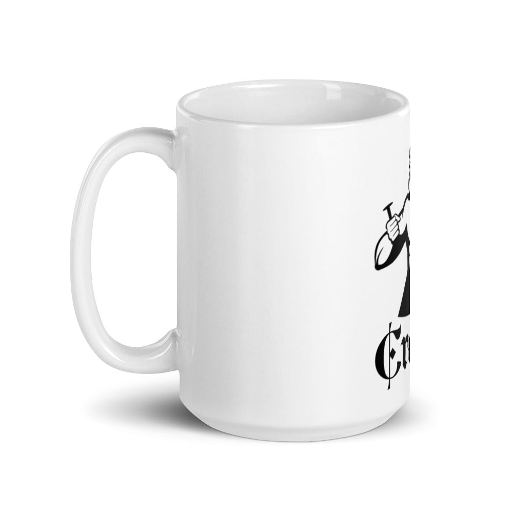 Weiße XL Tasse ,,Heimwerker''