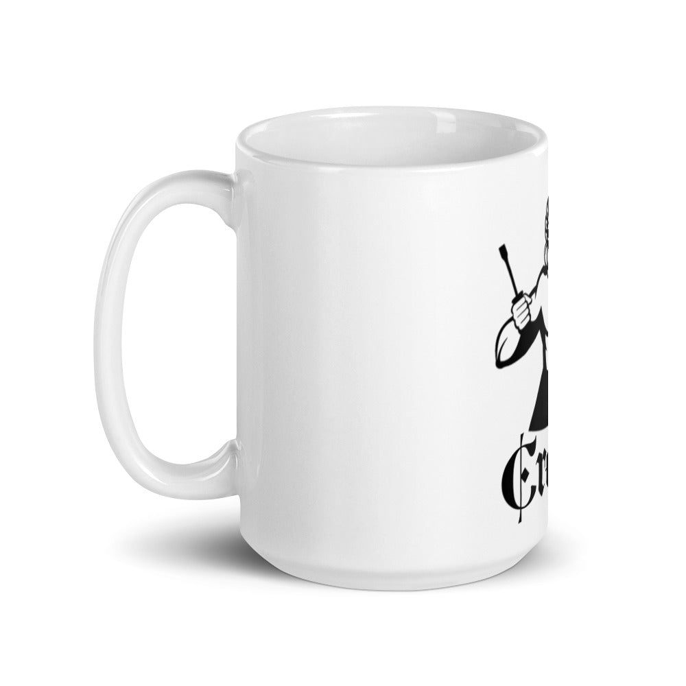 Weiße XL Tasse ,,Elektriker''