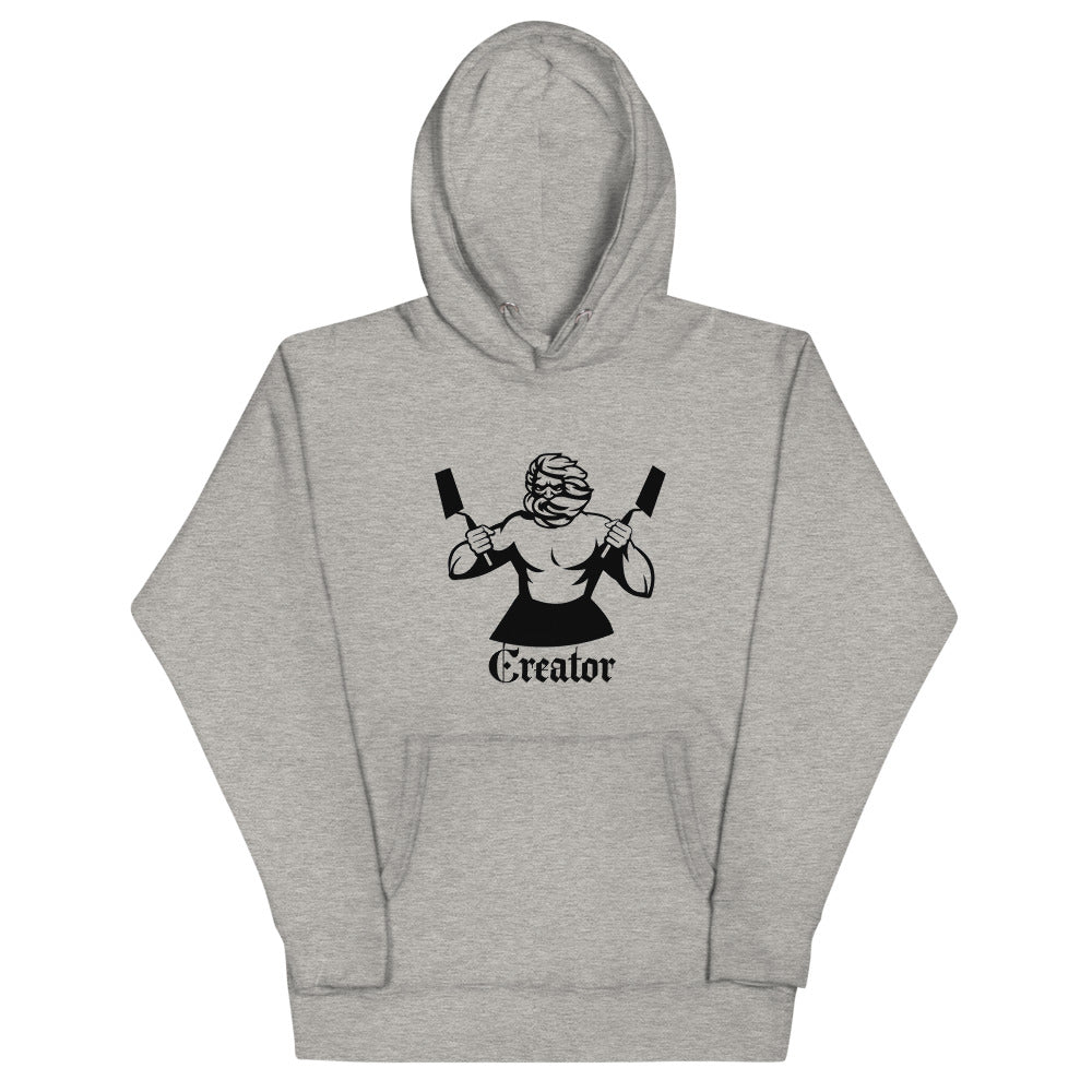 Hoodie ,,Maurer''- Schwarzdruck