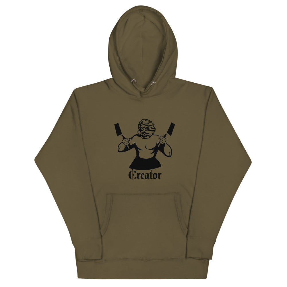 Hoodie ,,Maurer''- Schwarzdruck