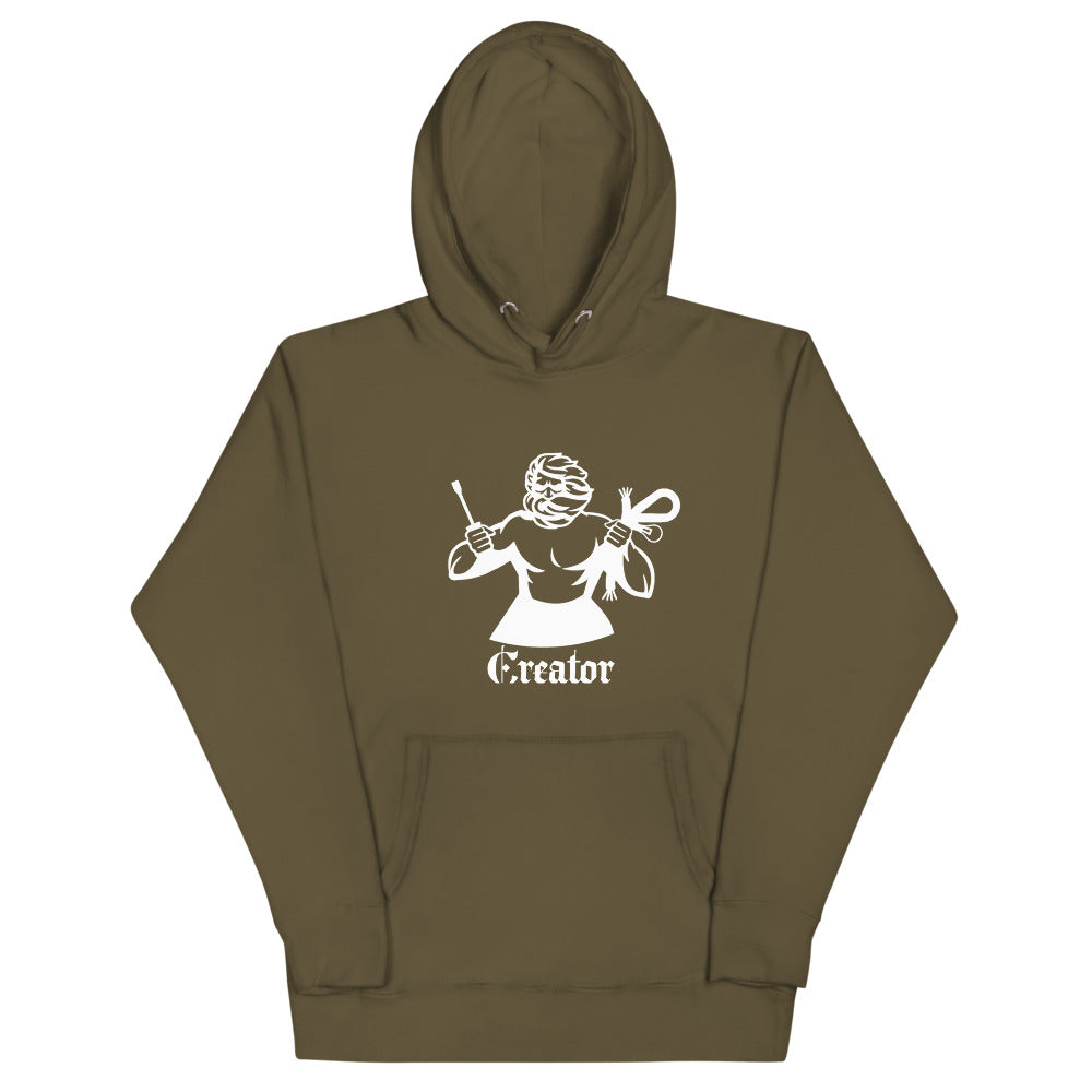 Hoodie ,,Elektriker'' Weißdruck