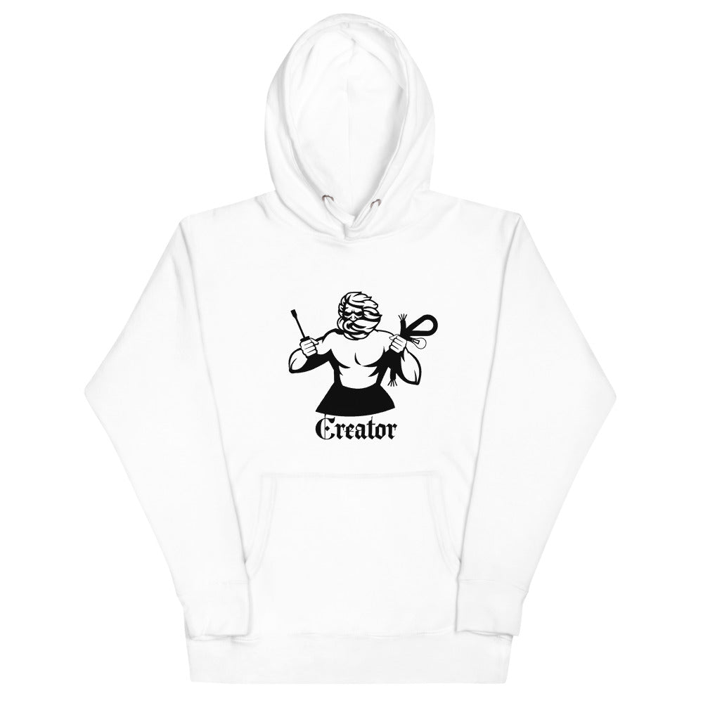 Hoodie ,,Elektriker'' Schwarzdruck